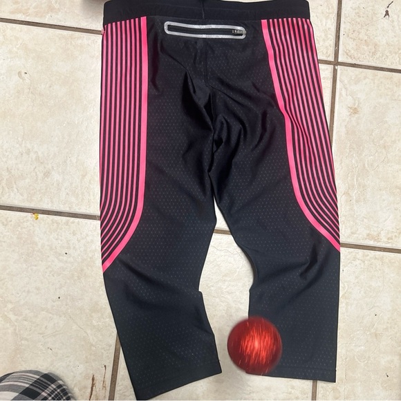 Nike Women's Dri-Fit Power Speed Training Running Tights Size Medium Cropped - Picture 5 of 7
